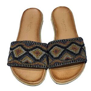 Very Volatile Women's Beaded Slip On Sandal Size 9